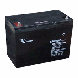 Elscooterbatteri 12 volt 90Ah 6FM90